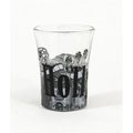 Americaware Americaware SGHWC01 Hollywood Duo Tone Etched Shot Glass SGHWC01